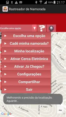 Rastreador de Namorada android App screenshot 7